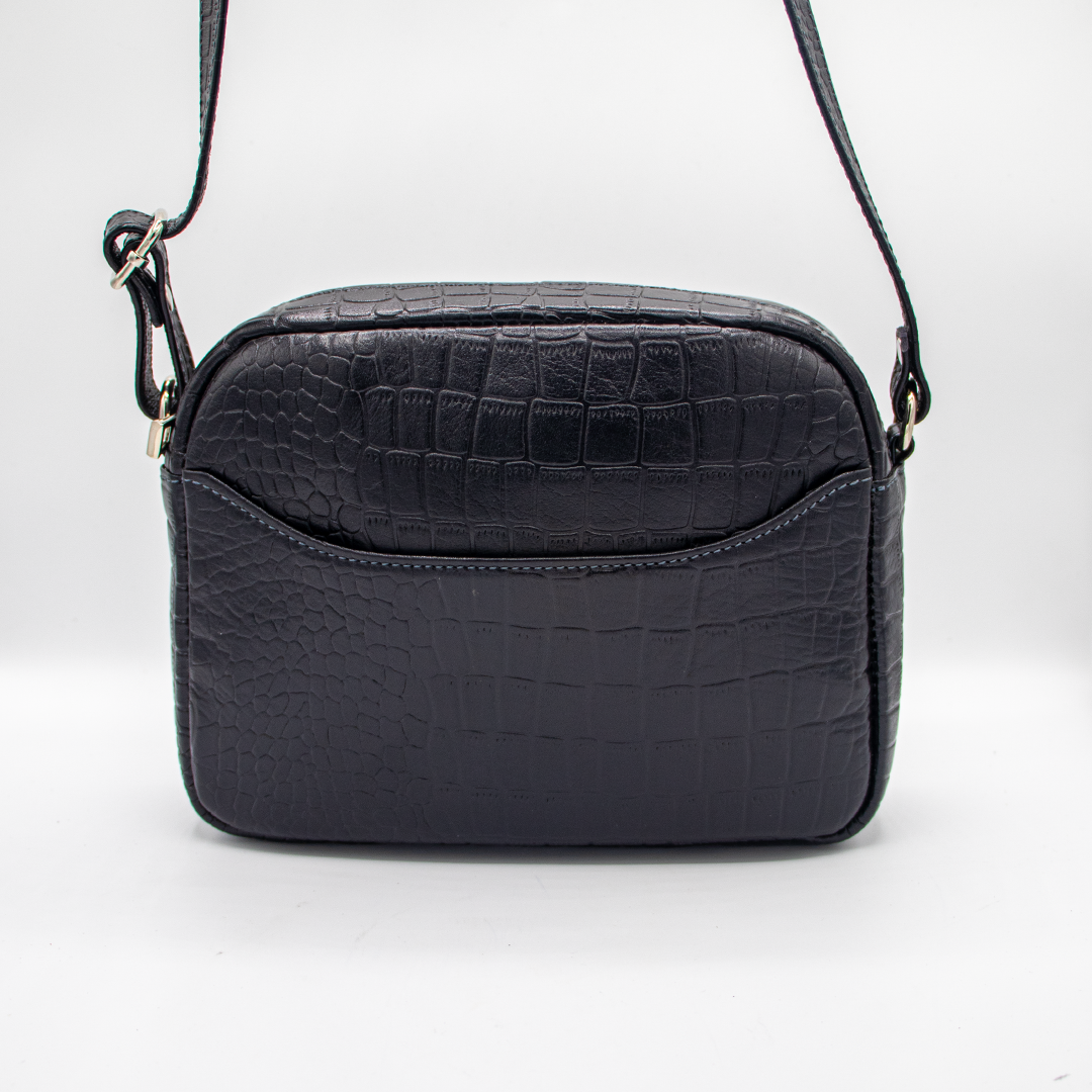 کیف زنانه چرم طبیعی مدل سرو رنگ مشکی