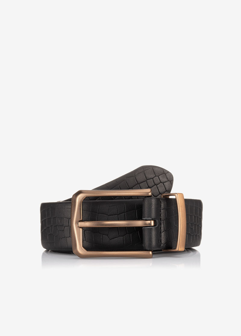 کمربند چرم مردانه مدل کلاسیک 005